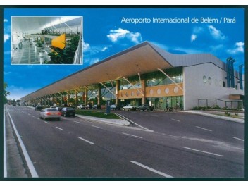 Flughafen Belém, 2-Bild-AK