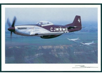 USAF, P-51 Mustang, C-47...