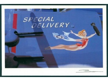 Art d'avion, dessins pin-up