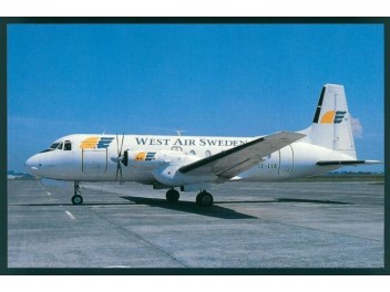 West Air Sweden, HS 748