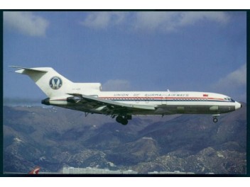 Union of Burma Airways, B.727