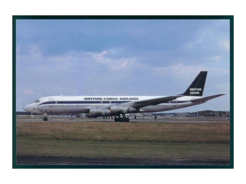 BRITISH CARGO AIRLINES   DC 8 54F   G-BDDE collection vilain N ° 402 