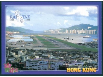 Hong Kong Kai Tak: Cathay 747
