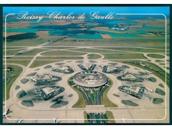 Paris CDG: vue aérienne
