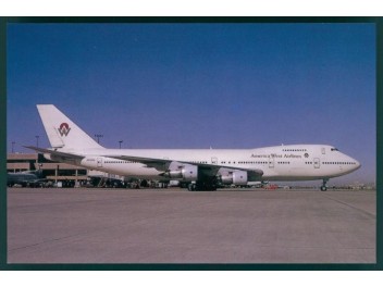 America West, B.747