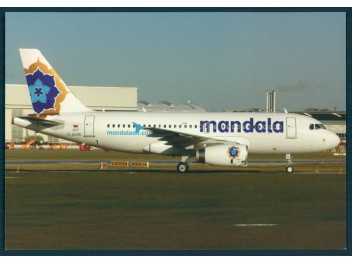 Mandala Airlines, A319