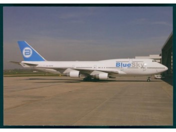 BlueSky - Blue Airways, B.747