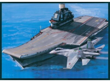 Sukhoi Su-27 über Porte-avions