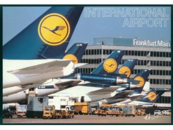 Francfort: Lufthansa 747, A300