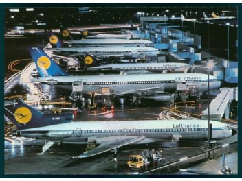 Francfort: Lufthansa A300, 727