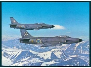 Armée de l'air Suède, Saab...