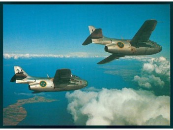 Armée de l'air Suède, Saab...
