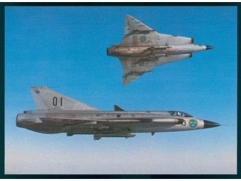 Armée de l'air Suède, Saab...