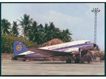 Mandala Airlines, DC-3
