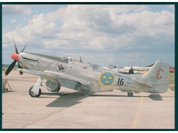 Armée de l'air Suède, P-51...