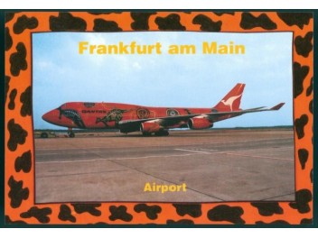 Frankfurt: Qantas 747