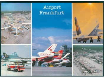 Airport Frankfurt, 5 views