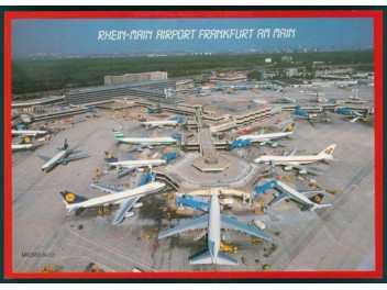 Francfort: vue aérienne