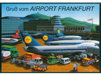 Francfort: Lufthansa 747,...