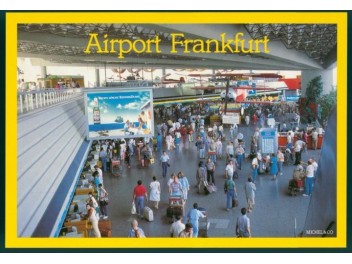 Francfort: Abflughalle