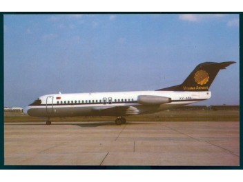 Myanma Airways, F28