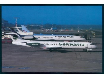 Germania F100, Vnukovo Tu-154