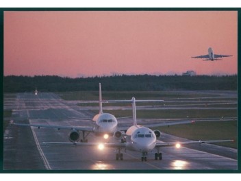 Vue générale d'aéroport
