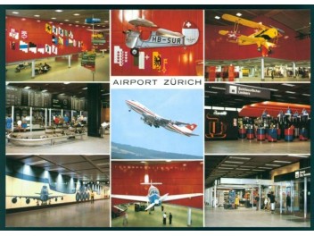 Aéroport Zurich, 9 vues