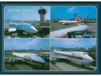 Aéroport Zurich, 4 vues