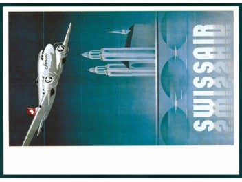 Swissair, affiche, DC-3,...