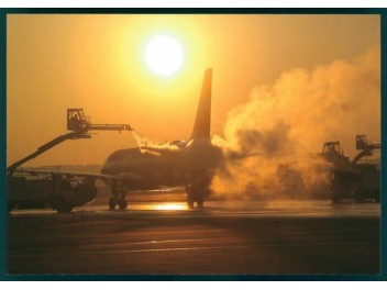 Zurich: dégivrage d'un avion