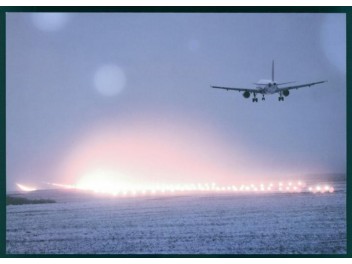 Zurich: avion en atterrissant