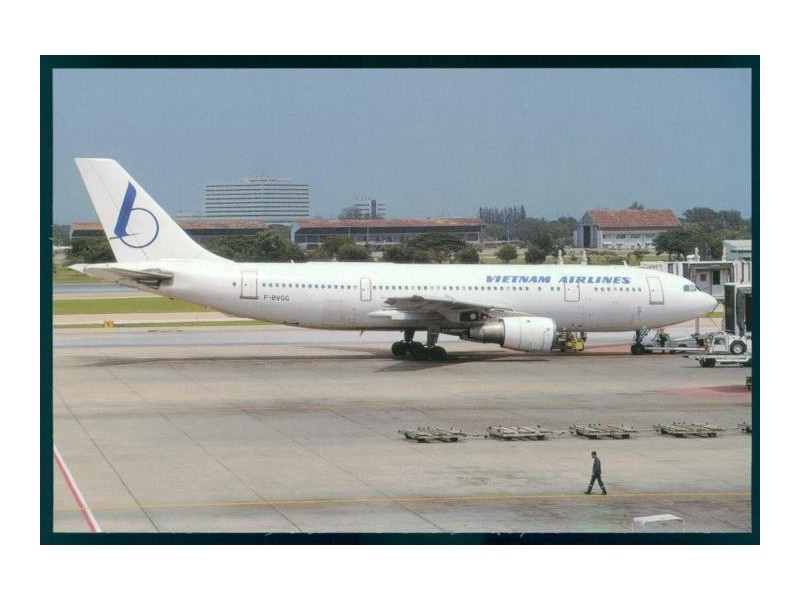 Vietnam Airlines, A300 - jjPostcards