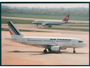 Air France A319, Swissair A320