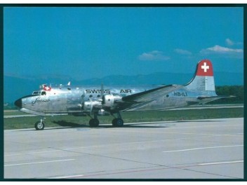 Swissair, DC-4