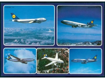 Lufthansa 747, A300, DC-10,...