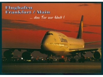Francfort: Lufthansa 747