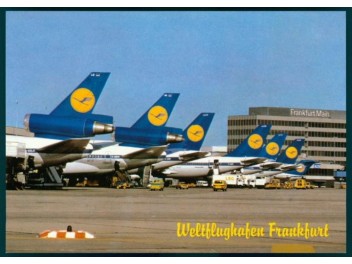 Frankfurt: Lufthansa A300, 727