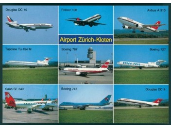 Aéroport Zurich, 9 vues