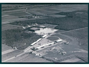 Bâle: vue aérienne 1948