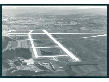 Basle: aerial view 1953