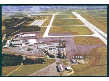 Bâle: vue aérienne 1964