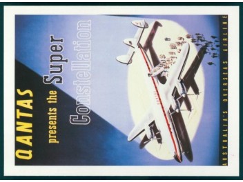 Qantas, affiche, Super...
