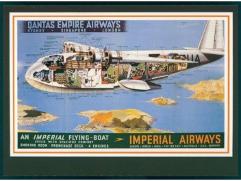 Qantas/Imperial affiche,...