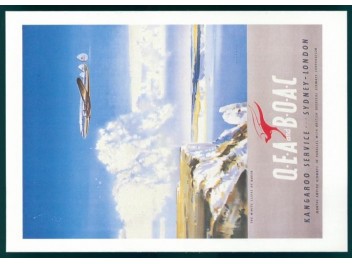 Qantas, affiche, Constellation