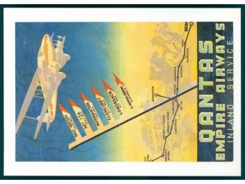 Qantas poster, D.H. 89