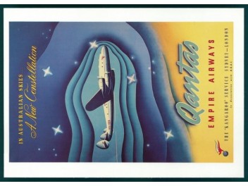 Qantas, affiche, Super...