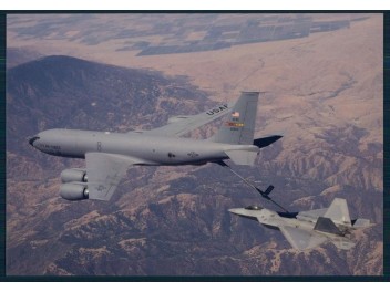 USAF, F-22 Raptor, KC-135