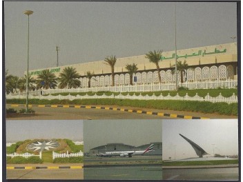 Flughafen Al Ain, 4-Bild-AK