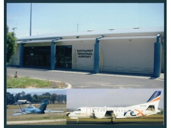 Flughafen Bathurst, 3-Bild-AK